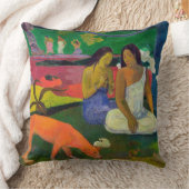 ポール・ゴーギャン| Arearea (赤い犬)、1892年 クッション (ブランケット)