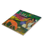 ポール・ゴーギャン| Arearea (赤い犬)、1892年 タイル (側面)