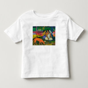 ポール・ゴーギャン  Arearea (赤い犬)、1892年 トドラーTシャツ