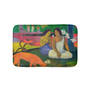 ポール・ゴーギャン  Arearea (赤い犬)、1892年 バスマット