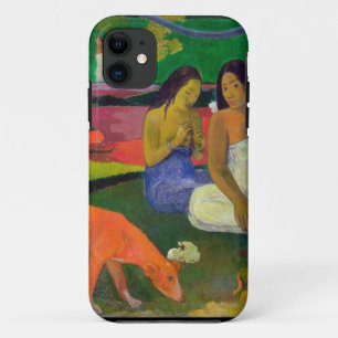 ポール・ゴーギャン Arearea (赤い犬)、1892年 iPhone 11 ケース