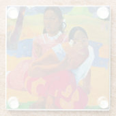 ポール・ゴーギャン| Nafea Faaipoipo 1892年 ガラスコースター (裏面)