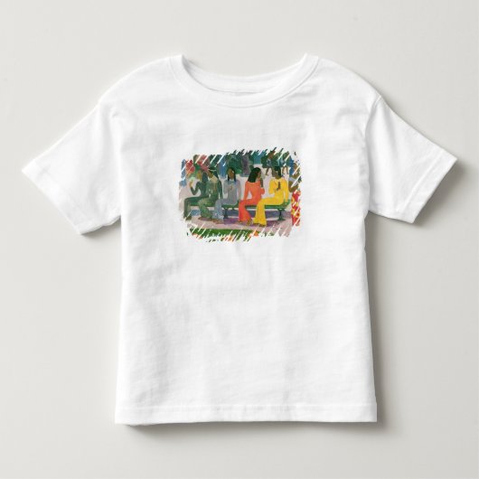 ポール・ゴーギャン| Ta Matete トドラーTシャツ (正面)