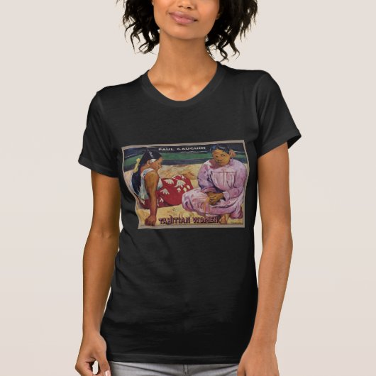 ポール・ゴーギャン- Tahitianの女性 Tシャツ (正面)