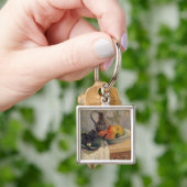 ポール・ゴーギャン| Teiera、Brocca e Frutta 1899年 キーホルダー (手)