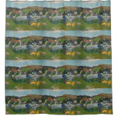 ポール・ゴーギンザスウィネハルト シャワーカーテン (正面)