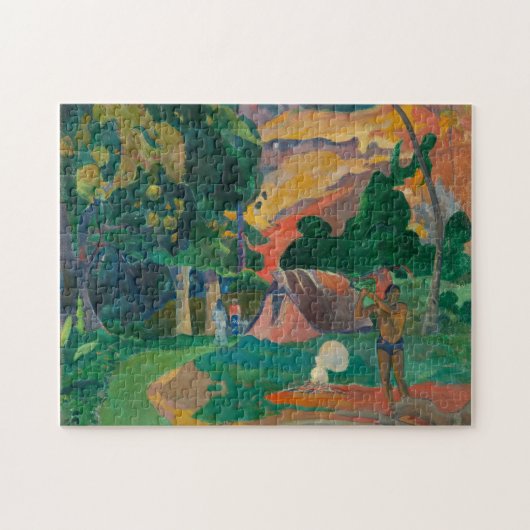 ポール・ゴーギンタヒチアン絵画マタモエ ジグソーパズル (横)