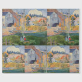 ポール・ゴーギンヴィンテージポンエイベンWのダビッドミル ラッピングペーパー (フラット)