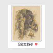 ポール・ゴーギン – イブ(悪夢) シール (シート)