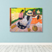 ポール・ゴーギン – ザシエスタ キャンバスプリント (インサイチュ (ウッドフロア))