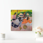 ポール・ゴーギン – ザシエスタ スクエア壁時計 (ホーム)