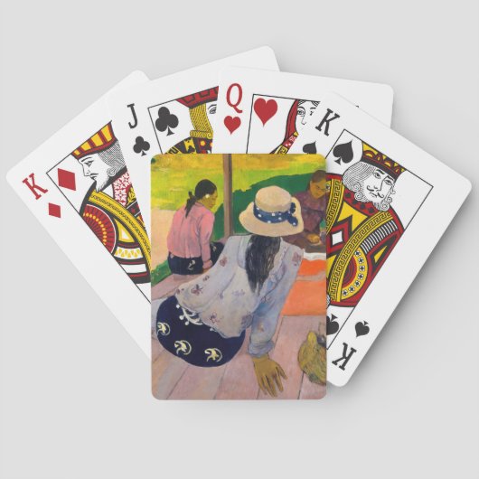 ポール・ゴーギン – ザシエスタ トランプ (裏面)