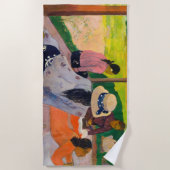 ポール・ゴーギン – ザシエスタ ビーチタオル (正面)