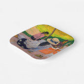 ポール・ゴーギン – ザシエスタ ペーパープレート (傾斜あり)