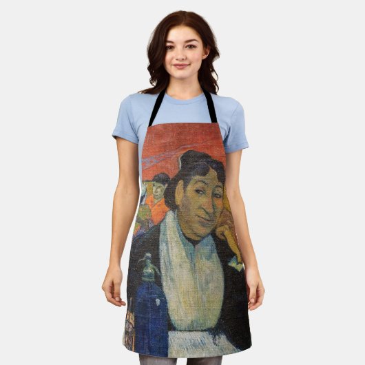 ポール・ゴーギン – ザ・ナイトカフェ,アルズ エプロン (着用した状態)