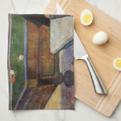 ポール・ゴーギン – ザ・ナイトカフェ,アルズ キッチンタオル (四つ折り)