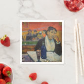 ポール・ゴーギン – ザ・ナイトカフェ，アルズ スタンダードカクテルナプキン (インサイチュ)