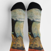 ポール・ゴーギン – ザ・ナイトカフェ，アルズ ソックス (上部)