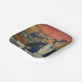 ポール・ゴーギン – ザ・ナイトカフェ，アルズ ペーパープレート (傾斜あり)