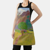 ポール・ゴーギン – タヒチアンランドスケープ エプロン (インサイチュ)