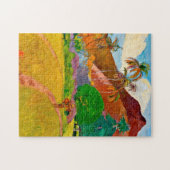 ポール・ゴーギン – タヒチアンランドスケープ ジグソーパズル (横)