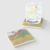 ポール・ゴーギン – タヒチアンランドスケープ ストーンコースター (横)