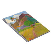 ポール・ゴーギン – タヒチアンランドスケープ ノートブック (右側)