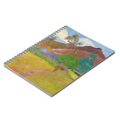 ポール・ゴーギン – タヒチアンランドスケープ ノートブック (左側)