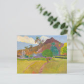 ポール・ゴーギン – タヒチアンランドスケープ ポストカード (スタンド正面)