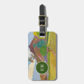 ポール・ゴーギン – タヒチアンランドスケープ ラゲッジタグ (正面縦)