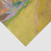 ポール・ゴーギン – タヒチアンランドスケープ 薄葉紙 (詳細)