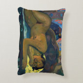 ポール・ゴーギン – ネバーモア/オタイティ アクセントクッション (裏面(縦))