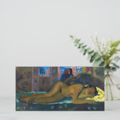 ポール・ゴーギン – ネバーモア/オタイティ サンキューカード (スタンド正面)