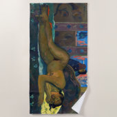 ポール・ゴーギン – ネバーモア/オタイティ ビーチタオル (正面)