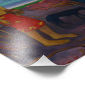 ポール・ゴーギン – パンダナスの下 フォトプリント            (角)