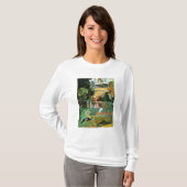 ポール·ゴーギン|マタモーまたは横（ピーコック付き） Tシャツ (正面フル)