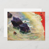 ポール・ゴーギン |波 ポストカード (正面/裏面)