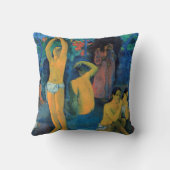 ポール・ゴーギン – 私たちはどこ来から来たの？ クッション (裏面)