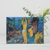 ポール・ゴーギン – 私たちはどこ来から来たの？ サンキューカード (スタンド正面)