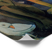 ポール・ゴーギン – 私たちはどこ来から来たの? ポスター (角)