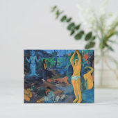 ポール・ゴーギン – 私たちはどこ来から来たの? ポストカード (スタンド正面)