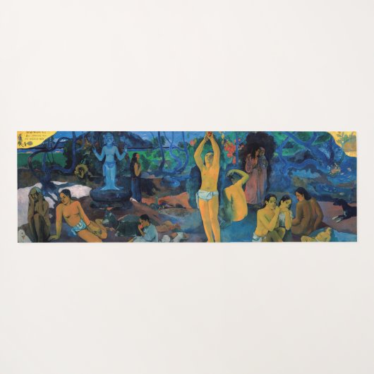 ポール・ゴーギン – 私たちはどこ来から来たの？ ヨガマット (裏面(横))