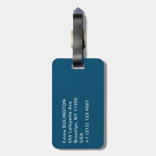 ポール・ゴーギン – 私たちはどこ来から来たの? ラゲッジタグ (裏面縦)