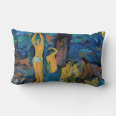 ポール・ゴーギン – 私たちはどこ来から来たの? ランバークッション (裏面)