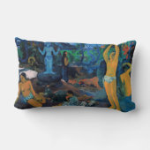 ポール・ゴーギン – 私たちはどこ来から来たの？ ランバークッション (裏面)