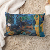 ポール・ゴーギン – 私たちはどこ来から来たの？ ランバークッション (ブランケット)