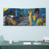 ポール・ゴーギン – 私たちはどこ来から来たの？ 横断幕 (トレードショー)