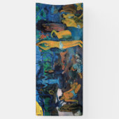 ポール・ゴーギン – 私たちはどこ来から来たの？ 横断幕 (縦)