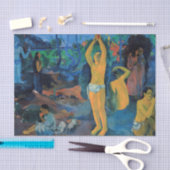 ポール・ゴーギン – 私たちはどこ来から来たの？ 薄葉紙 (クラフト)