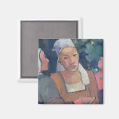 ポール・ゴーギン | Breton Farmers, 1894 (canva油) マグネット (正面/裏面)